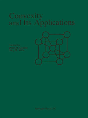 cover image of Convexity and Its Applications